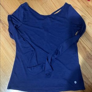 CUTE LONG SLEEVE WORKOUT TOP